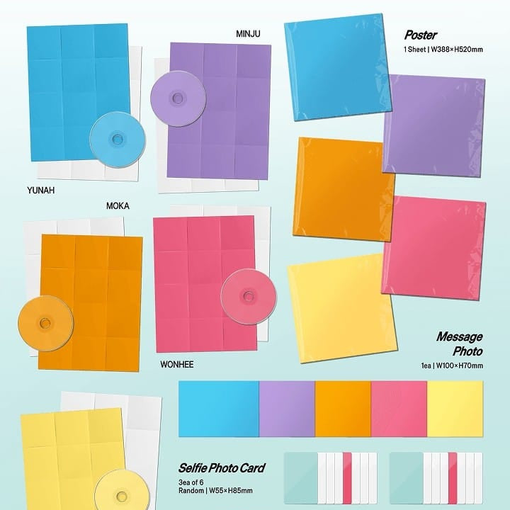Korea Pop Store ILLIT - Japan 2nd Single [I Got Your Back] (Solo Edition) Kawaii Gifts