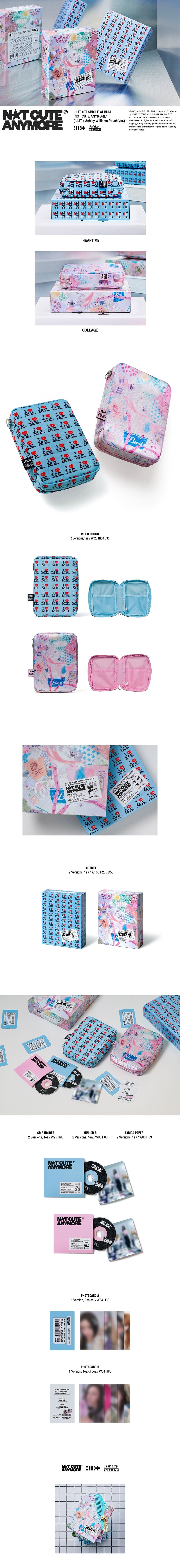 ILLIT - Not Cute Anymore (ILLIT X ASHLEY WILLIAMS Pouch Ver
