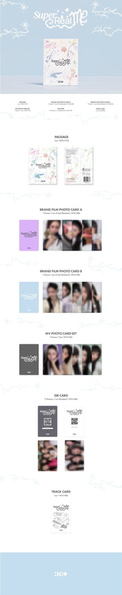 Korea Pop Store ILLIT - [Super Real Me] (1st Mini Album) (Weverse Albums Ver.) Kawaii Gifts