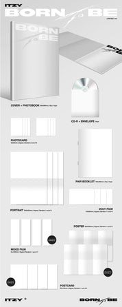 Korea Pop Store ITZY - Born To Be (Limited Ver.) Kawaii Gifts 8809954229046