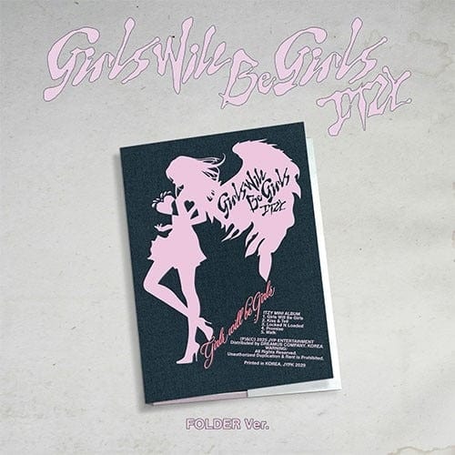 Korea Pop Store ITZY - [Girls Will Be Girls] (Folder Ver.) Kawaii Gifts