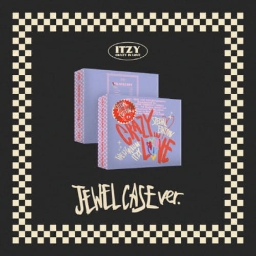 Korea Pop Store ITZY- The 1st Album Crazy In Love Special Edition (Jewel Case Ver.) Kawaii Gifts
