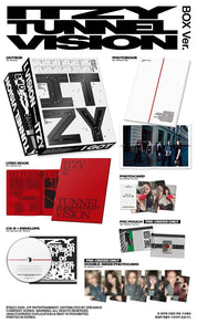 Korea Pop Store ITZY - Tunnel Vision (Box Ver.) Kawaii Gifts