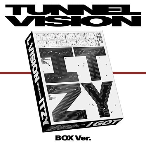 Korea Pop Store ITZY - Tunnel Vision (Box Ver.) Kawaii Gifts