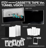 Korea Pop Store ITZY - [Tunnel Vision] (Cassette Tape Ver.) Kawaii Gifts