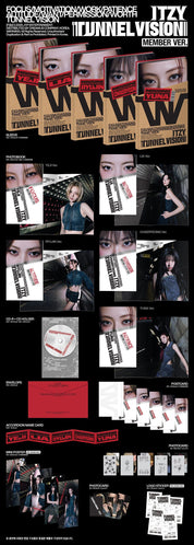 Korea Pop Store ITZY - Tunnel Vision (Member Ver.) Kawaii Gifts 8809954224621