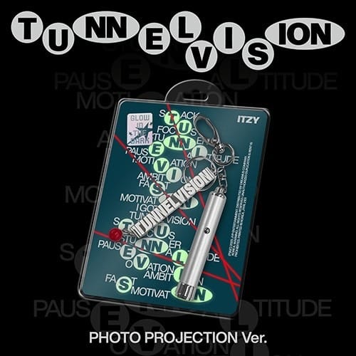 Korea Pop Store ITZY - Tunnel Vision (Photo Projection Ver.) Kawaii Gifts 8809954224645