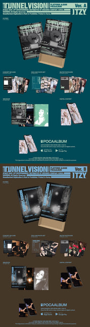 Korea Pop Store ITZY - Tunnel Vision (Pocaalbum Ver.) Kawaii Gifts