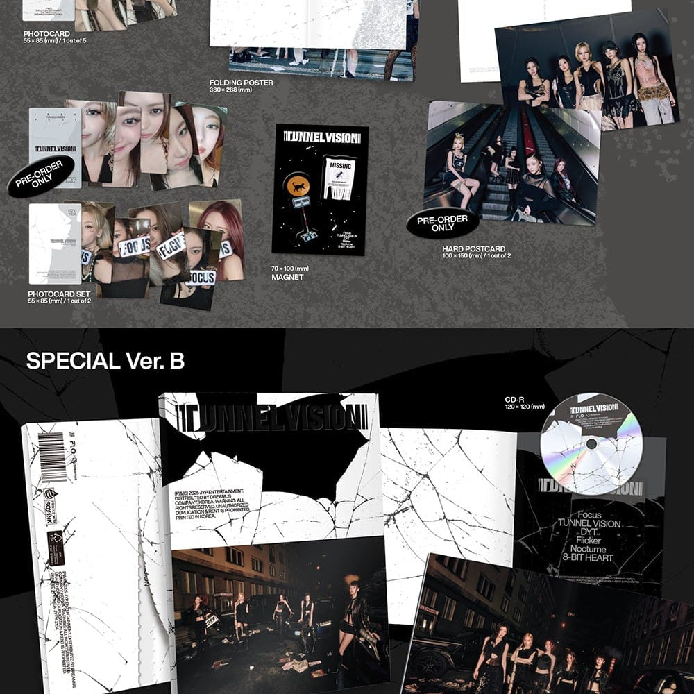 Korea Pop Store ITZY - Tunnel Vision (Special Ver.) Kawaii Gifts