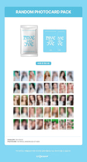 Korea Pop Store [IVE] DIVE into IVE - Random Photo Card Pack Kawaii Gifts
