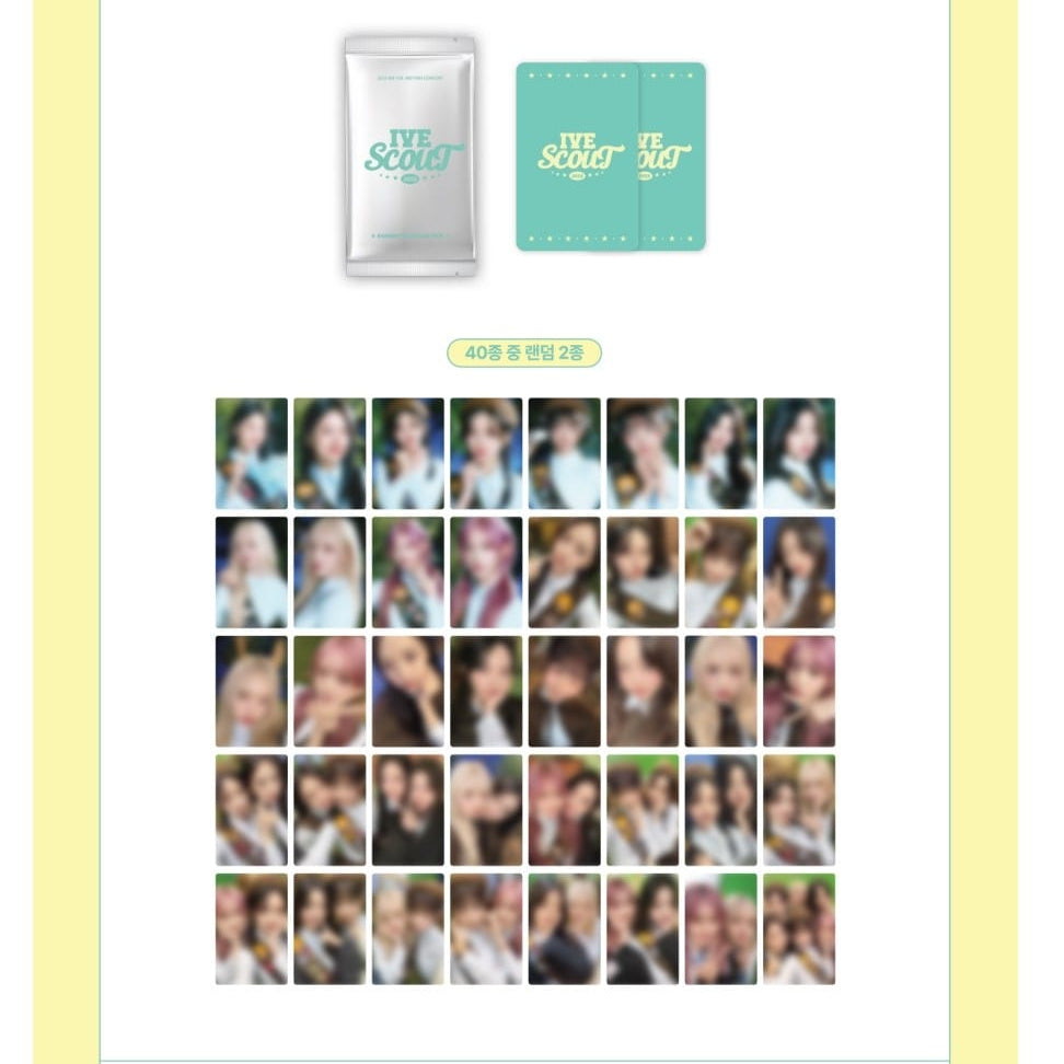 Korea Pop Store [IVE] Ive Scout - Random Photo Card Pack Kawaii Gifts