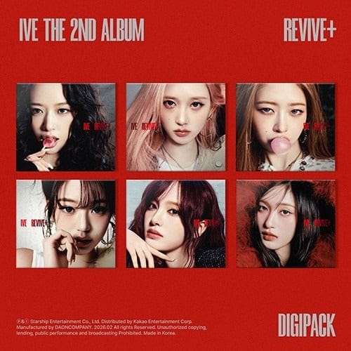 Korea Pop Store IVE - The 2nd Album [Revive+] (Digipack Ver.) Kawaii Gifts