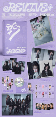 Korea Pop Store IVE - The 2nd Album [Revive+] (Loved IVE Ver.) Kawaii Gifts