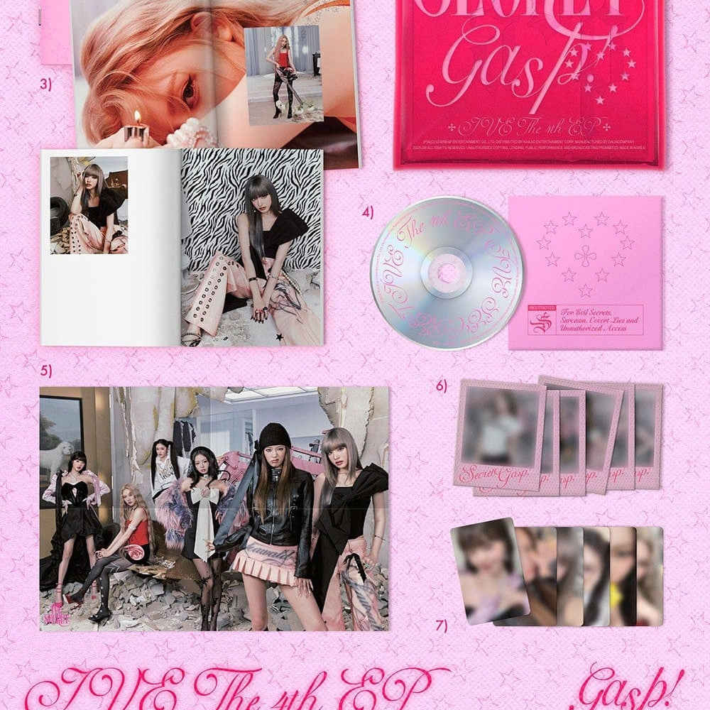 Korea Pop Store IVE - The 4th EP [Ive Secret] Kawaii Gifts