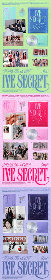 Korea Pop Store IVE - The 4th EP [Ive Secret] Kawaii Gifts