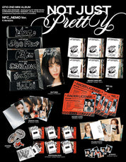 Korea Pop Store IZNA - 2nd Mini Album [Not Just Pretty] (NFC Nemo Ver.) Kawaii Gifts