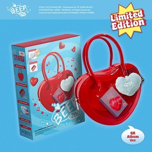 Korea Pop Store IZNA - Single Album [Beep] (QR Album Ver.) Limited Ver. Kawaii Gifts