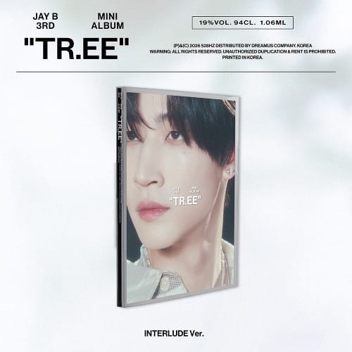 Korea Pop Store JAY B - 3rd Mini Album Tr.ee (Interlude Ver.) Kawaii Gifts 8809954226588