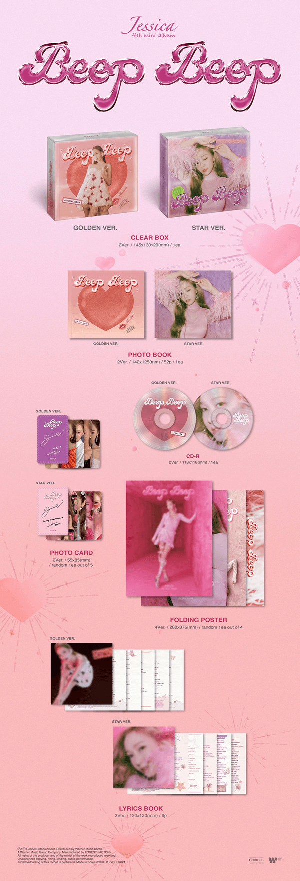 Korea Pop Store Jessica - Beep Beep Kawaii Gifts 8809355979304