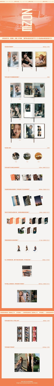Korea Pop Store JIHYO - Zone (1st Mini Album) Kawaii Gifts 8809755505455