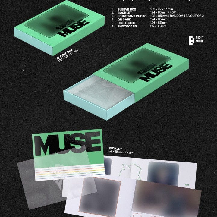 Korea Pop Store JIMIN (BTS) - Muse (Weverse Albums Ver.) Kawaii Gifts 8800250625358