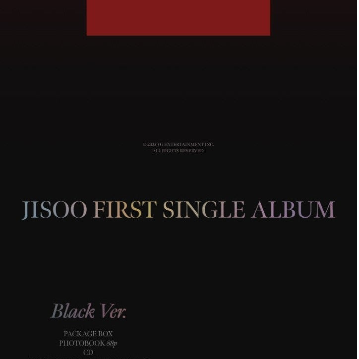 Korea Pop Store Jisoo - Jisoo First Single Album Kawaii Gifts