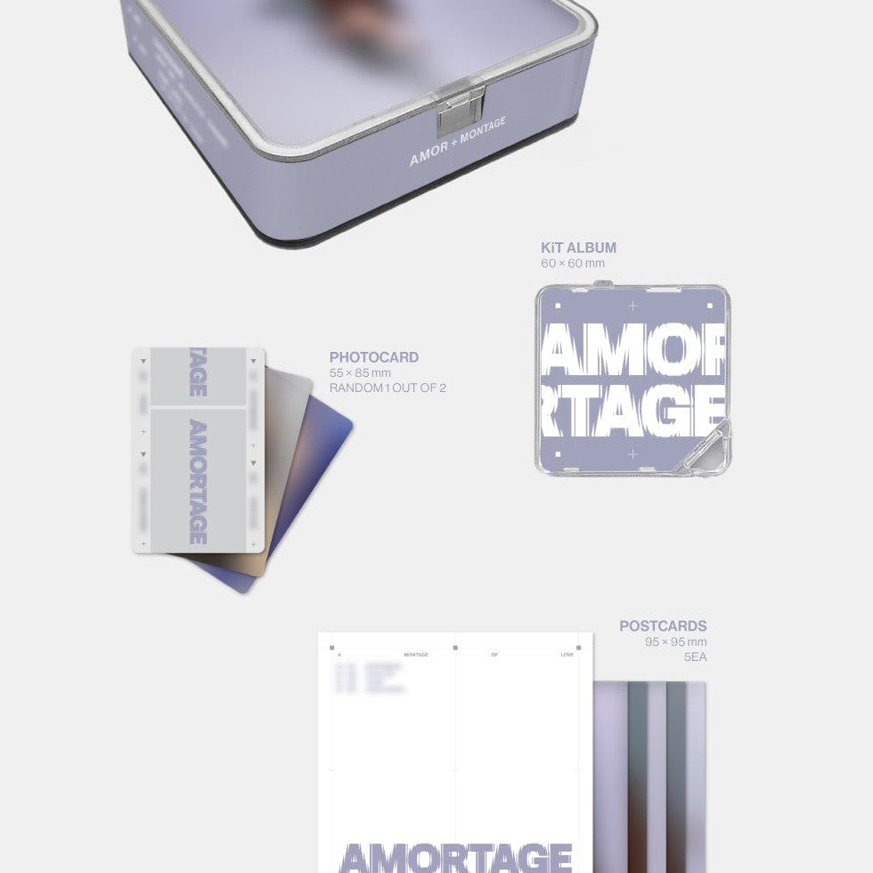 Korea Pop Store JISOO - Mini Album [Amortage] App Ver. Kawaii Gifts