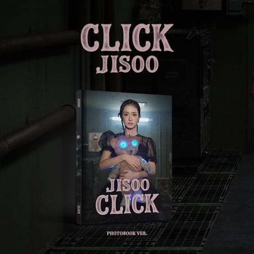 Korea Pop Store JISOO - Single Album [Click] Photobook Ver. Kawaii Gifts