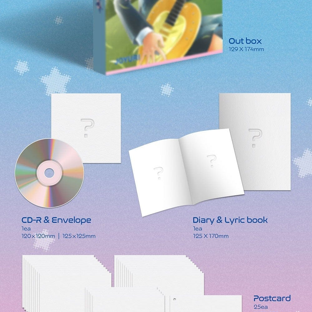 Korea Pop Store JO YU RI - The 3rd Mini Album 'Episode 25' Episode : Moment (Limited Edition) Kawaii Gifts