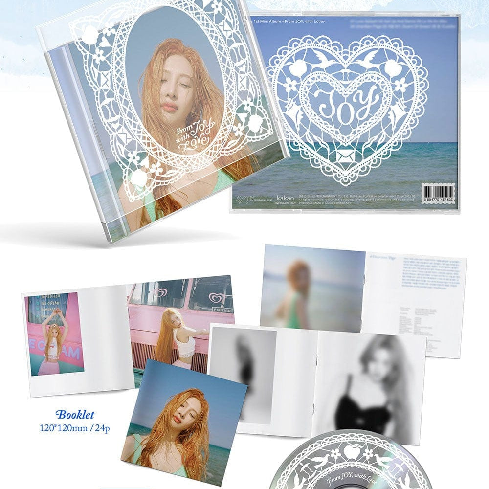 Korea Pop Store JOY - 1st Mini Album [From Joy, With Love] (Jewel Case Ver.) Kawaii Gifts