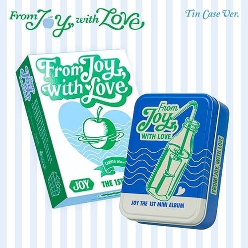 Korea Pop Store JOY - 1st Mini Album [From Joy, With Love] (Tin Case Ver.) Smart Album Kawaii Gifts