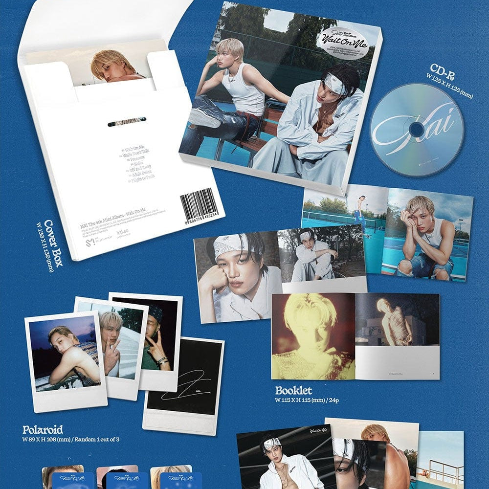 Korea Pop Store KAI - [Wait on Me] (4th Mini Album) (Player Ver.) Kawaii Gifts