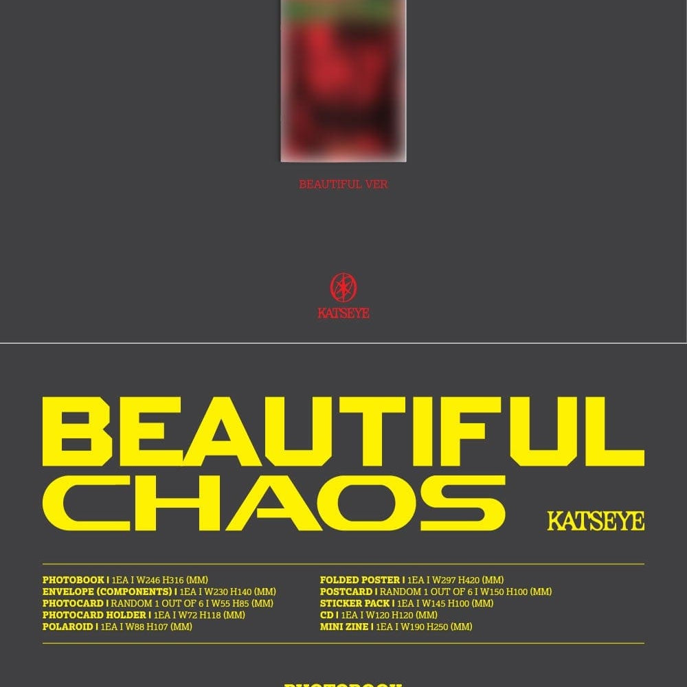 Korea Pop Store KATSEYE - Beautiful Chaos Kawaii Gifts