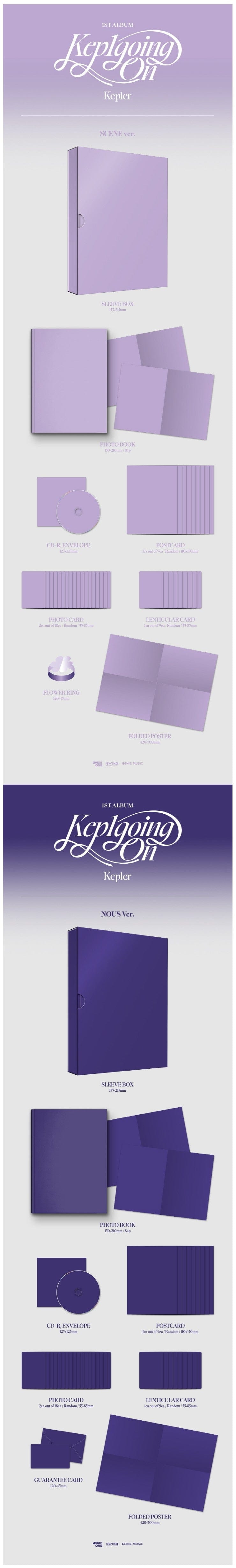 Korea Pop Store KEP1ER - [Kep1going On] (1st Album) Kawaii Gifts 8809704428460