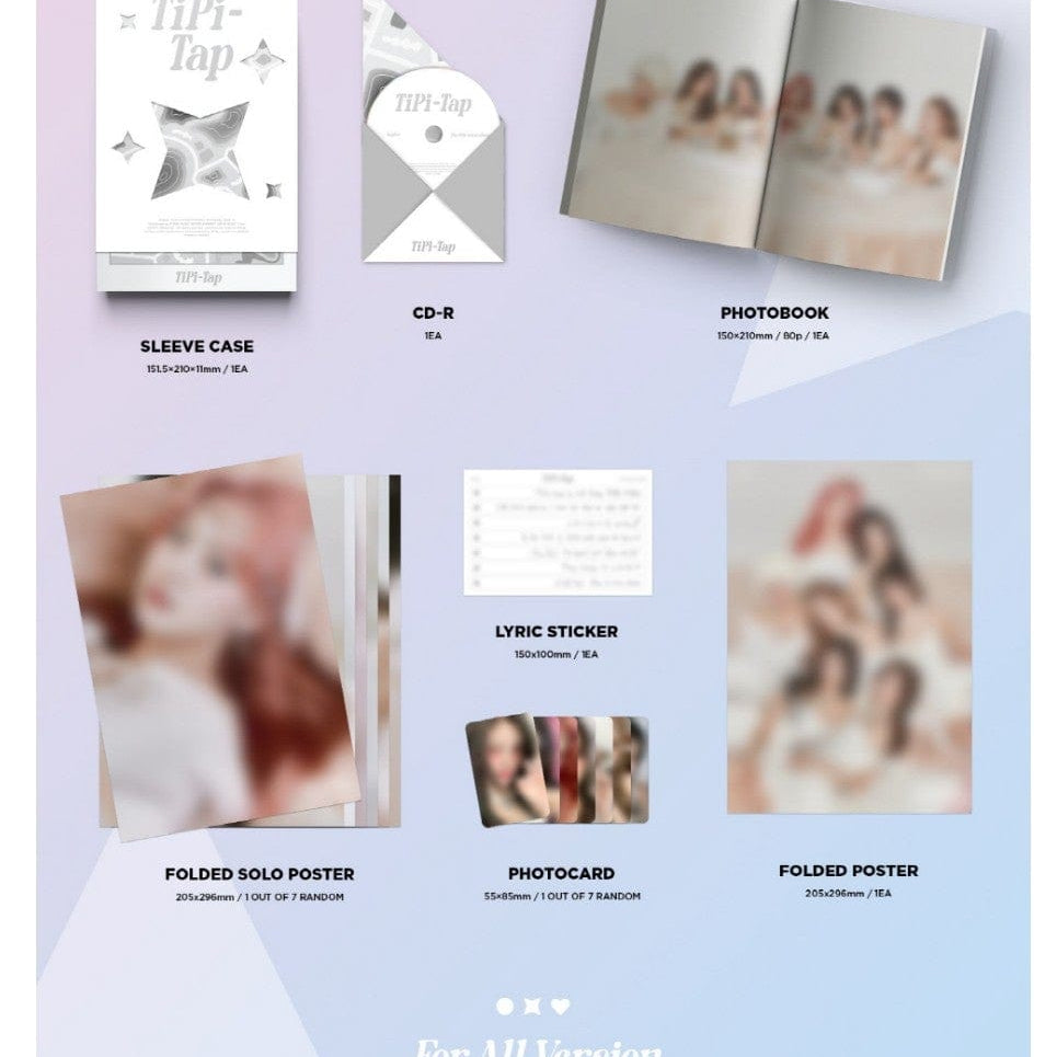 Korea Pop Store KEP1ER - [Tipi-Tap] (6th Mini Album) Kawaii Gifts