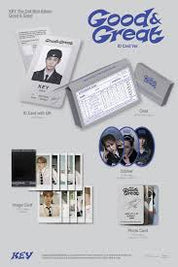 Korea Pop Store KEY - [Good & Great] 2nd Mini Album (ID Card Ver.) Kawaii Gifts 8804775366796