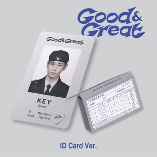 Korea Pop Store KEY - [Good & Great] 2nd Mini Album (ID Card Ver.) Kawaii Gifts