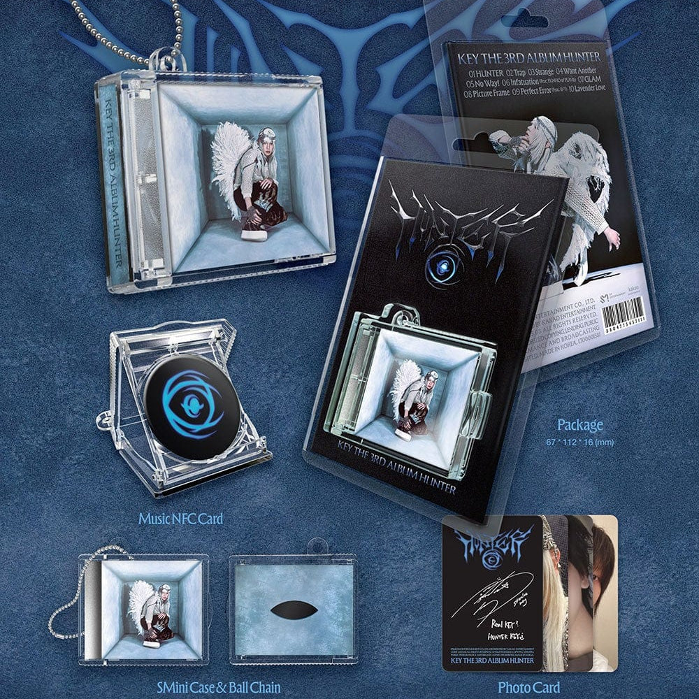Korea Pop Store KEY - The 3rd Album [Hunter] (SMini Ver.) Kawaii Gifts