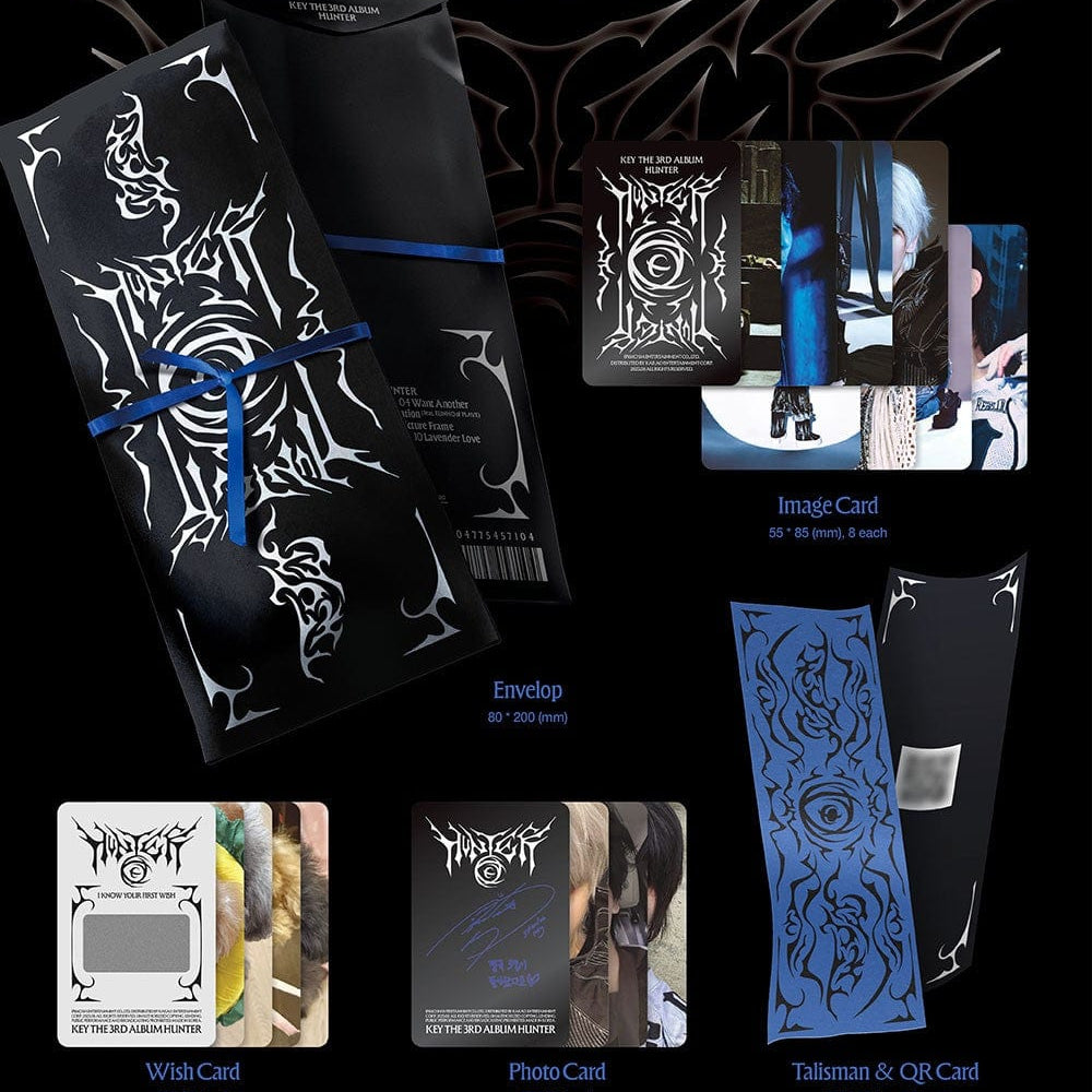 Korea Pop Store KEY - The 3rd Album [Hunter] (Talisman Ver.) Kawaii Gifts