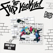 Korea Pop Store KICKFLIP - [Flip It, Kick It] (1st Mini Album) (Umm Great Ver.) Digipack Ver. Kawaii Gifts