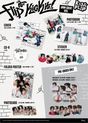 Korea Pop Store KICKFLIP - [Flip It, Kick It] (1st Mini Album) (Umm Great Ver.) Digipack Ver. Kawaii Gifts