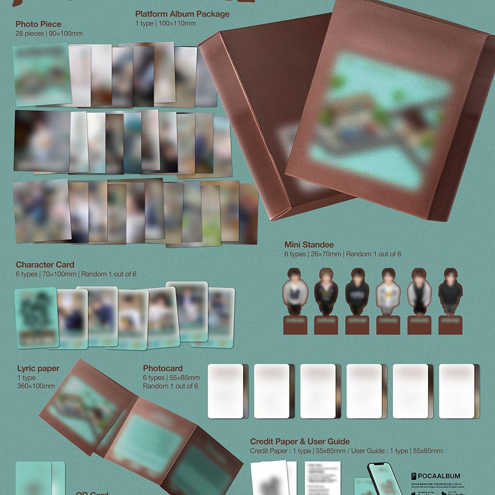 Korea Pop Store KICKFLIP - My First Kick (My First Quest Ver.) Platform Kawaii Gifts