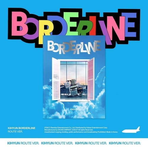 Korea Pop Store KIHYUN - EP [Borderline] (Route Ver.) Kawaii Gifts