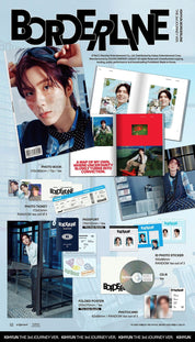 Korea Pop Store KIHYUN - EP [Borderline] (The 3rd Journey Ver.) Kawaii Gifts