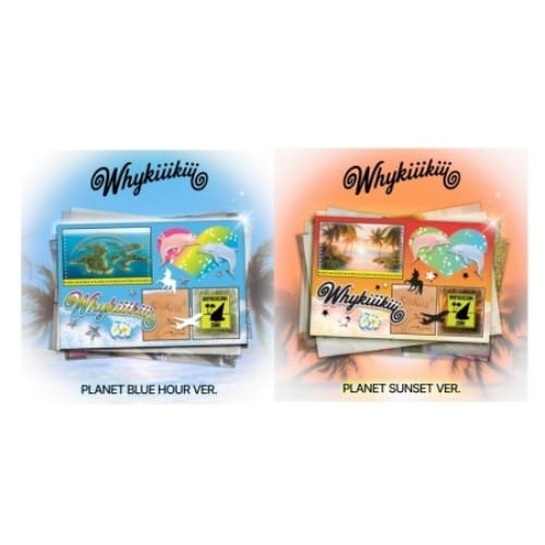 Korea Pop Store KiiiKiii - EP [WhyKiiiKiii] Planet Blue Hour Ver. (Limited Ver.) Kawaii Gifts
