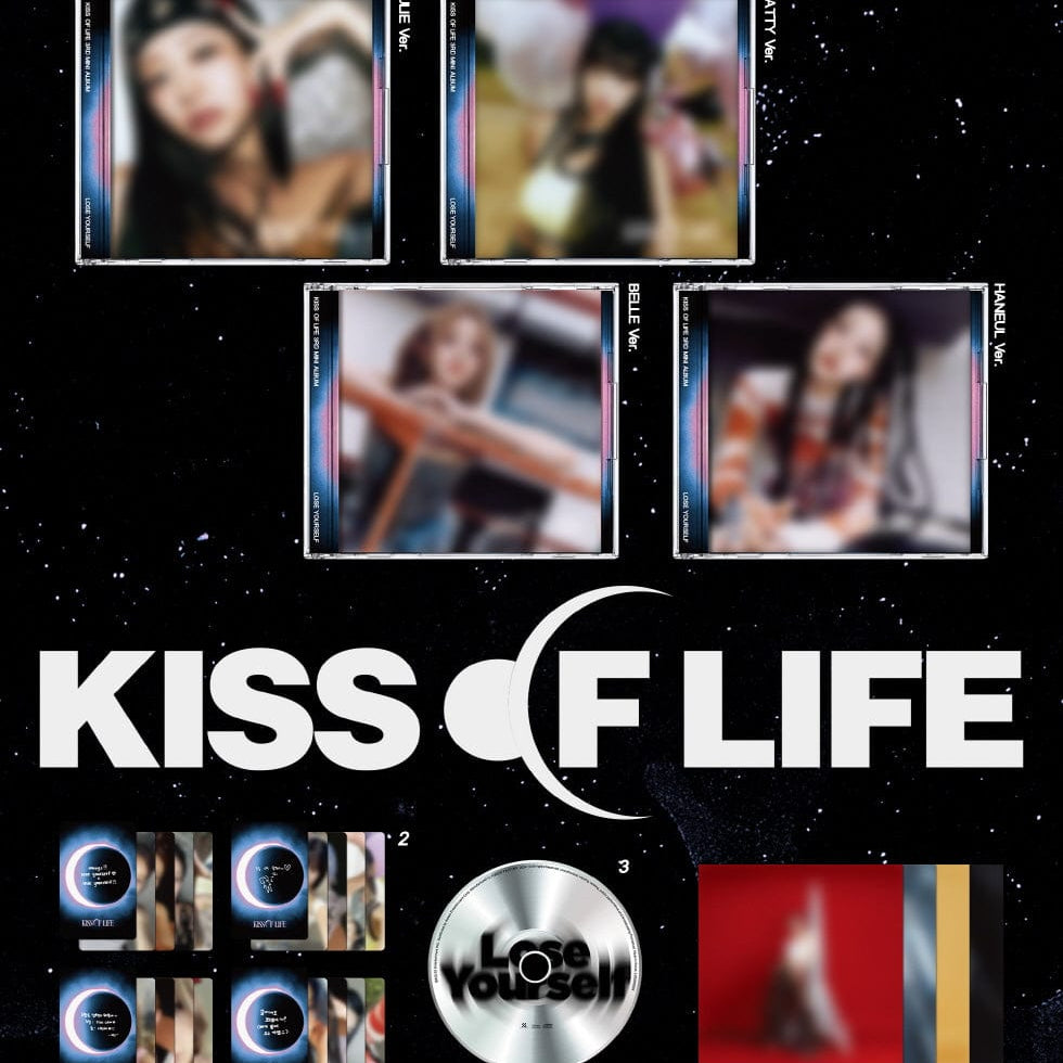 Korea Pop Store KISS OF LIFE - [Lose Yourself] (3rd Mini Album) (Jewel Ver.) Kawaii Gifts