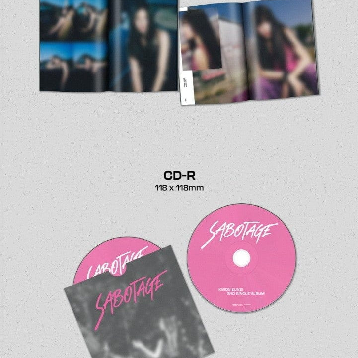 Korea Pop Store KWON EUN BI - Sabotage (2nd Single Album) Kawaii Gifts 26394070