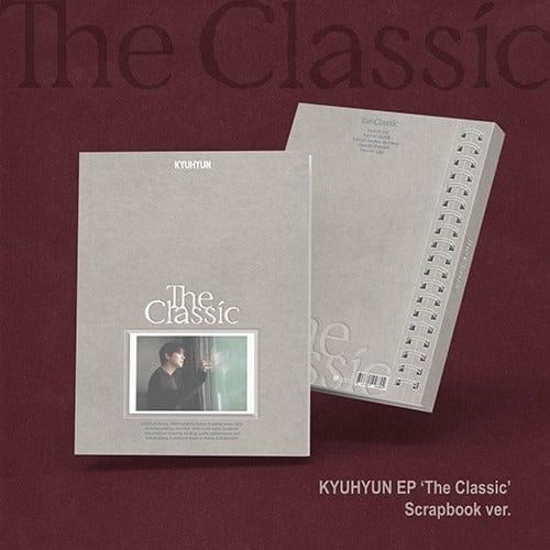 Korea Pop Store KYUHYUN - EP [The Classic] (Scrapbook Ver.) Kawaii Gifts