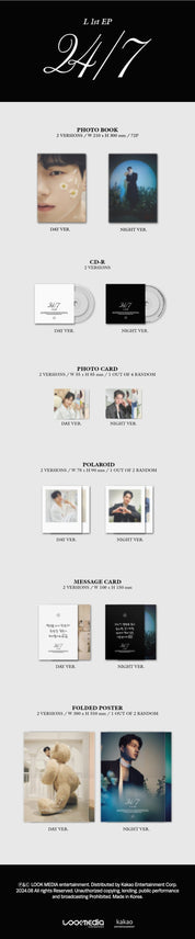 Korea Pop Store L - 1ST EP [24/7] Kawaii Gifts 8804775 451065