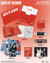 Korea Pop Store LATENCY - 1st Mini Album [Late O'Clock] (Postcard Ver.) Kawaii Gifts